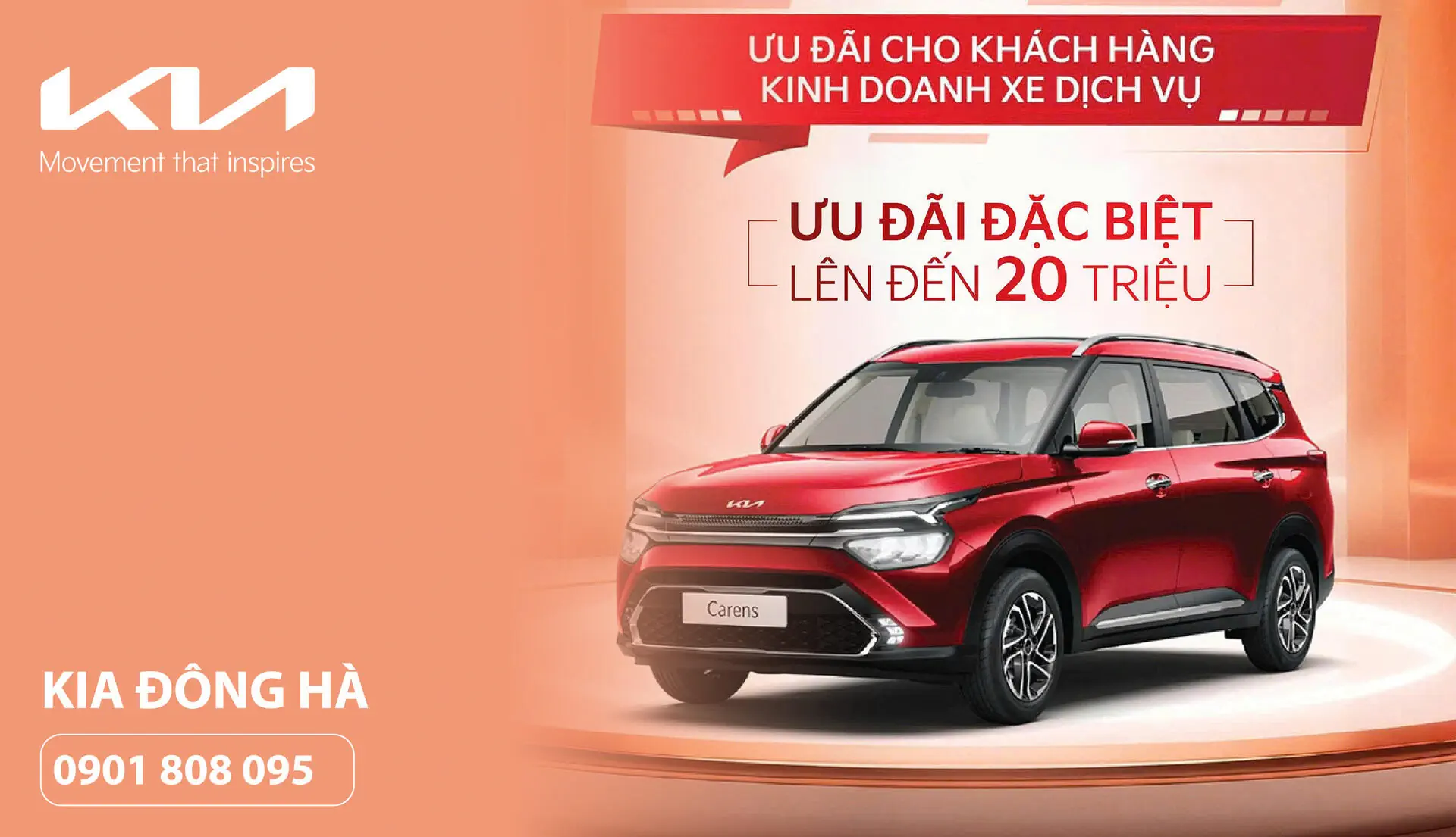 THACO AUTO Quảng Trị dành tặng ưu đãi đặc quyền dành cho khách hàng Kinh doanh dịch vụ