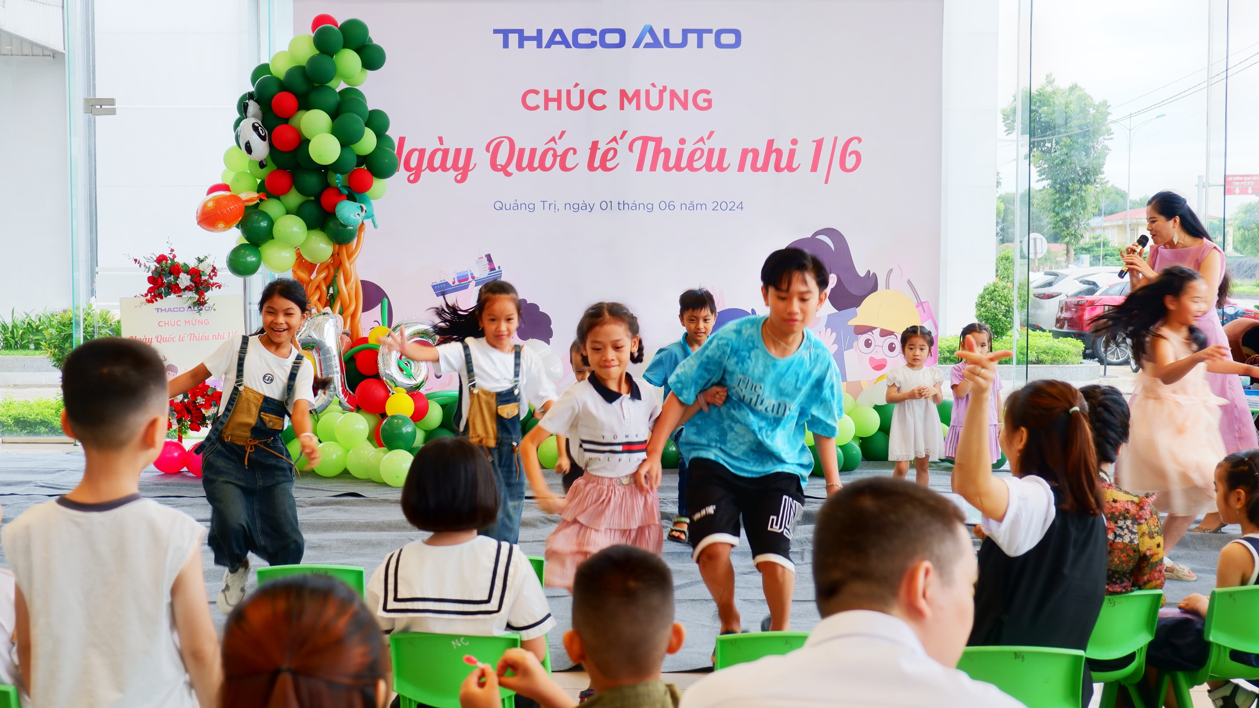 Quốc tế Thiếu nhi 1/6 đáng nhớ tại THACO AUTO Quảng Trị