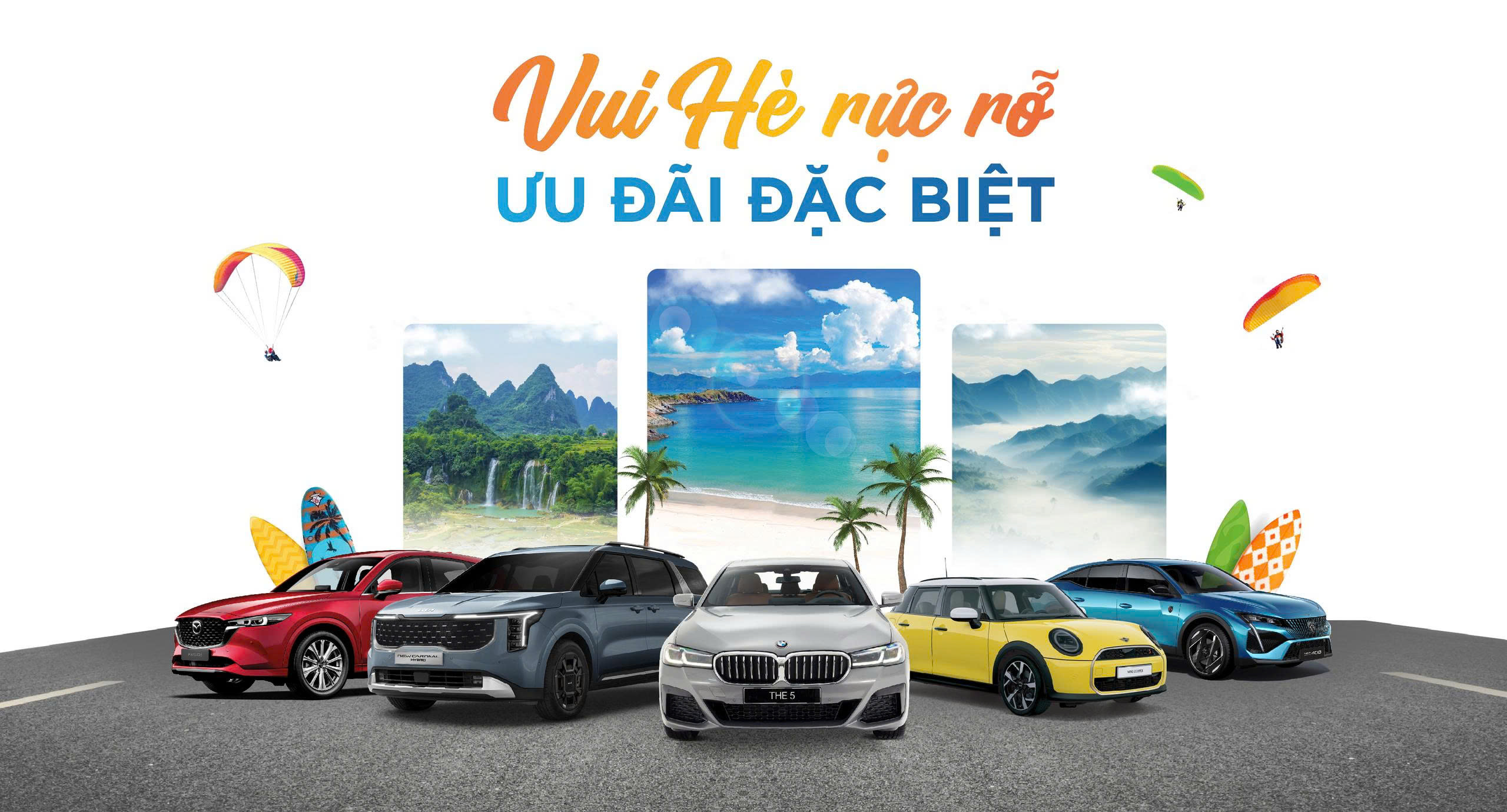 THACO AUTO Đông Hà ưu đãi đặc biệt cho nhiều dòng xe